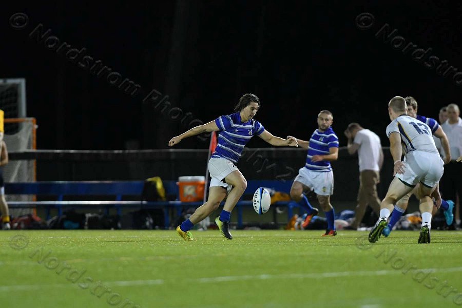 Wheaton Men\'s Rugby vs Mass Maritime.  Photo by Keith Nordstrom
